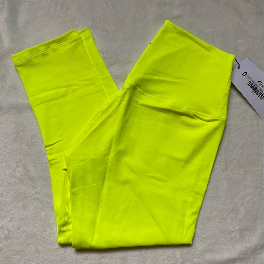 Zyia Neon Yellow Leggings